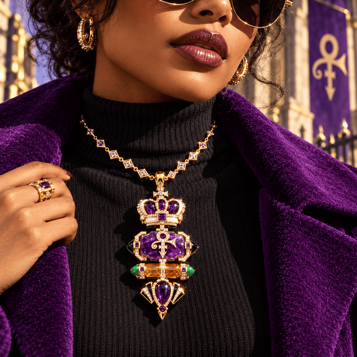PRCE Premium Gold Totem Pendant LNTH