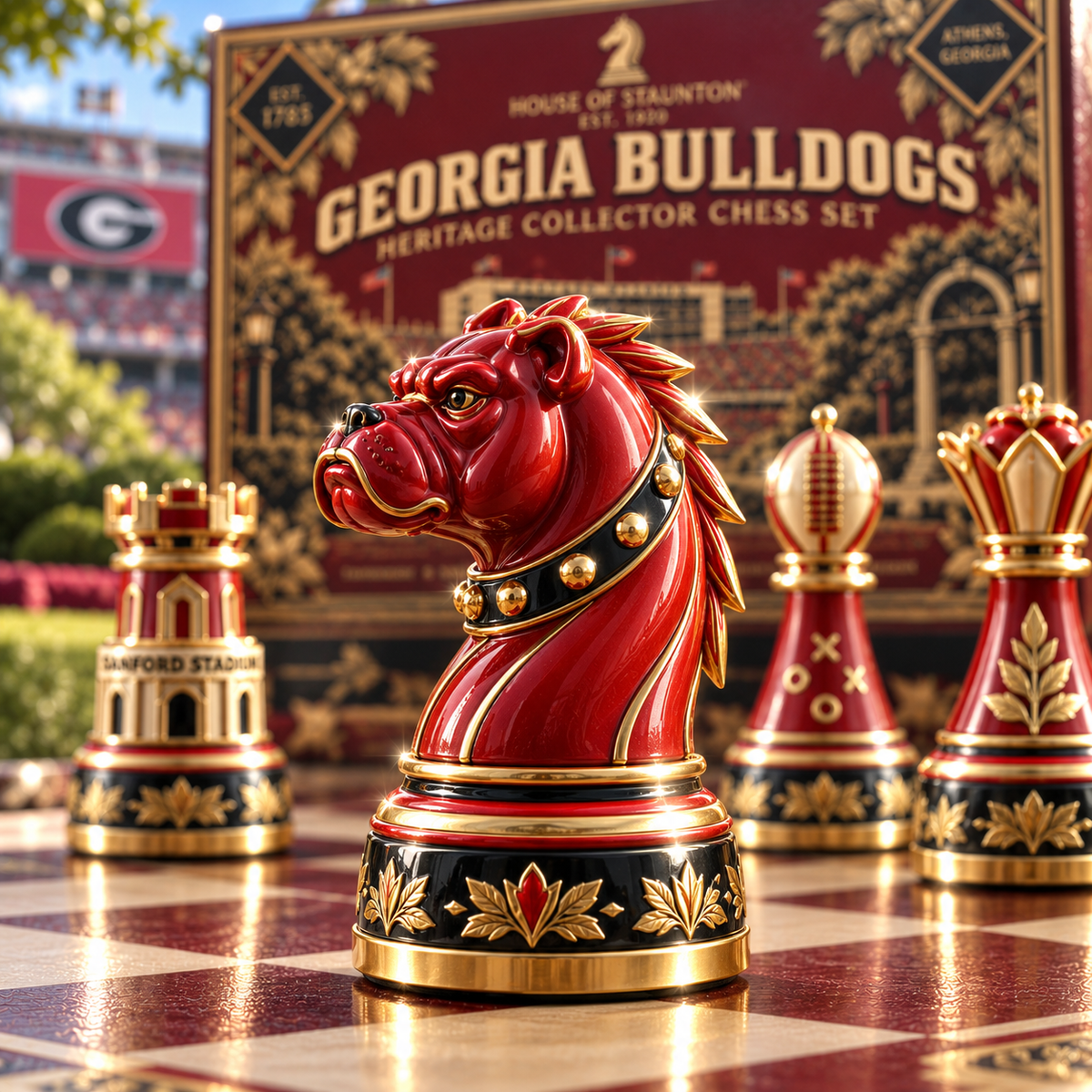 Premium GGBD Chess Set NHVH