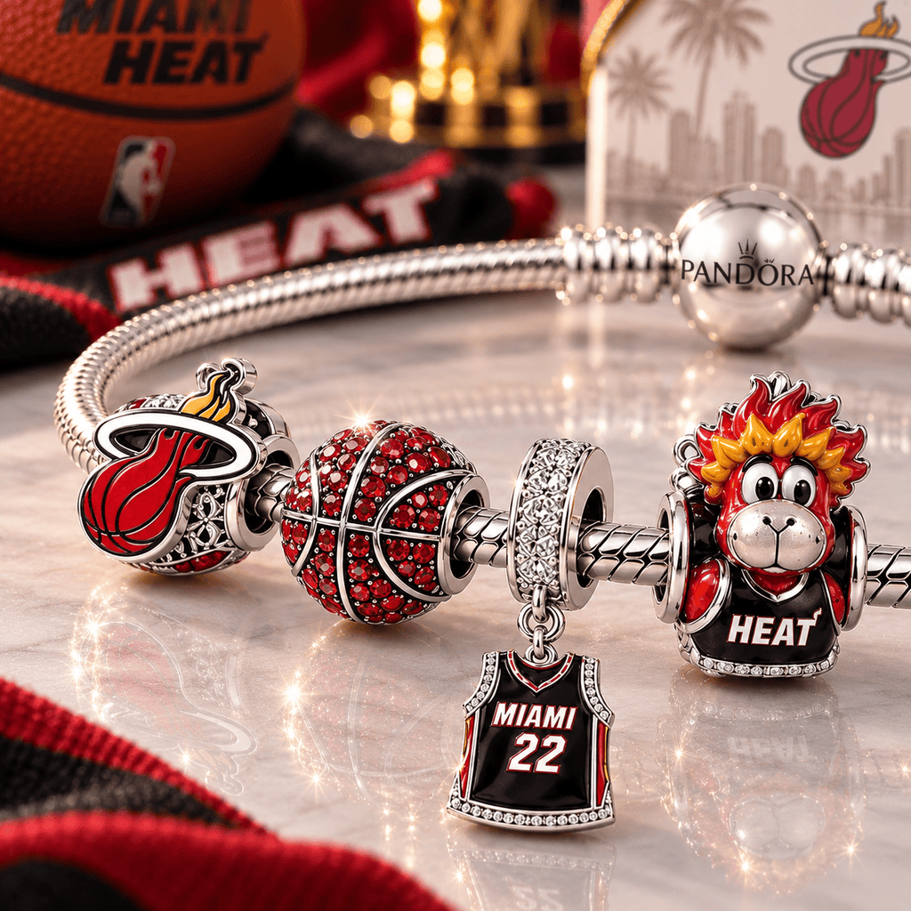 MMH Silver Charm Bracelet Set VTH