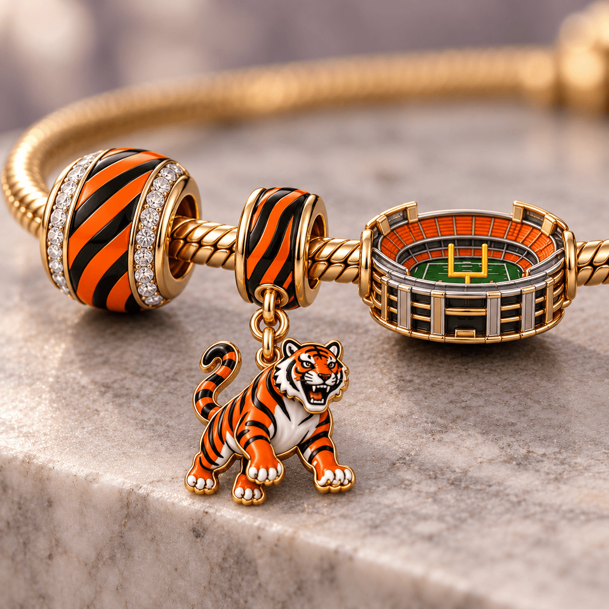 CCBG Gold Charm Bracelet Set HQH