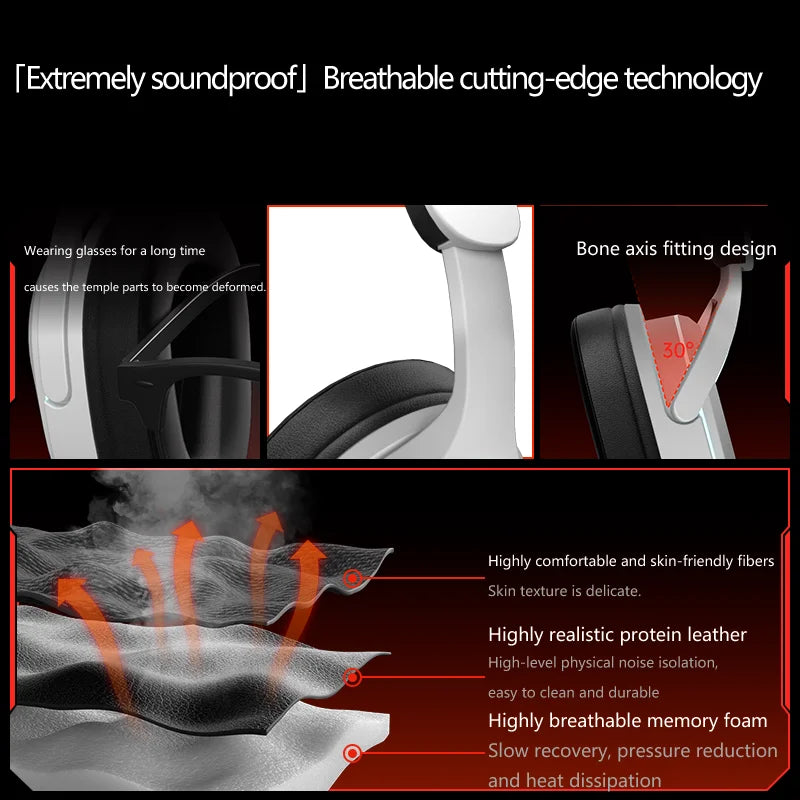 XIBERIA X1 Gaming Headset Over-ear 7.1 Channel Wired Computer USB Gaming Headphones for Identify Position By Sound Recognition